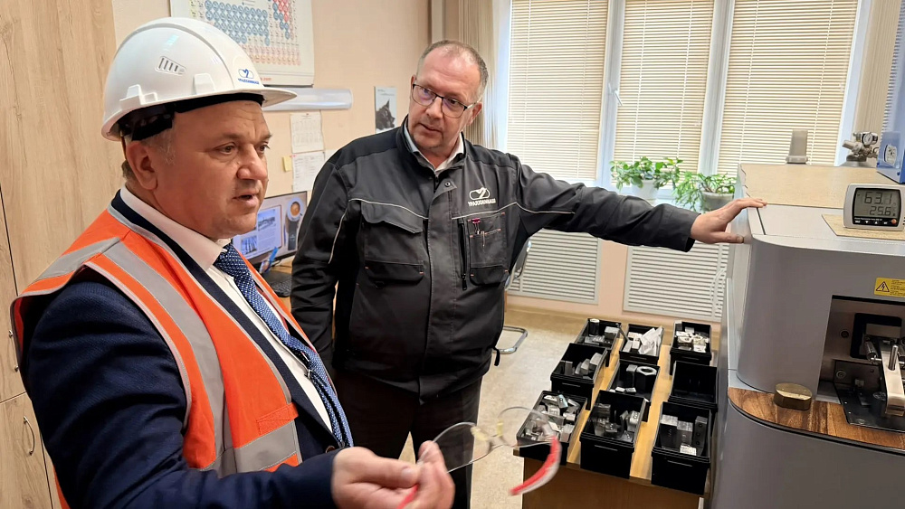 «Уралхиммаш» посетил генеральный директор "Газпром Газнадзор" 